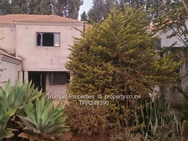 Unfinished 5-Bed Double-Storey in Borrowdale with Borehole (Sole Mandate)