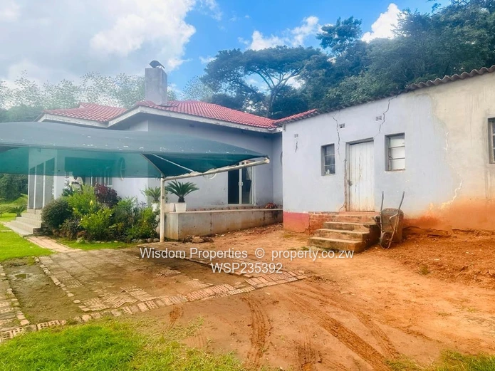 Property land at top of hill