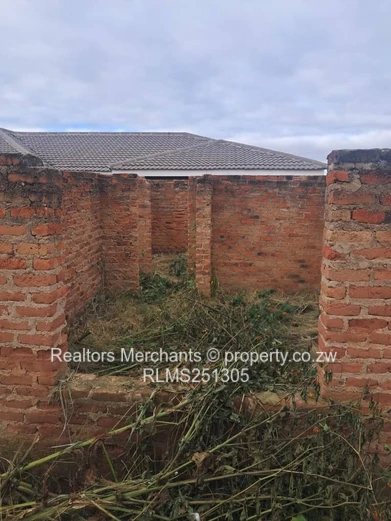Chinhoyi Rusununguko Incomplete House For Sale