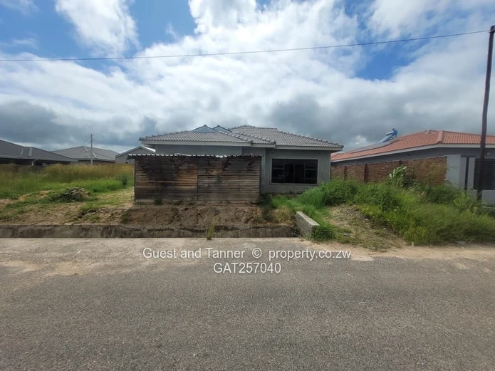 Incomplete 3-Bedroom House for Sale in Mabvazuva Ruwa 