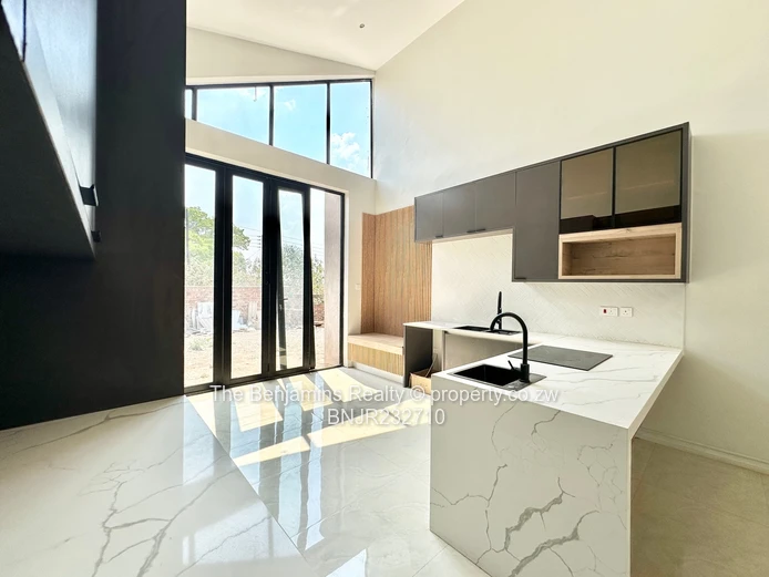 Semi - detached duplex apartments 