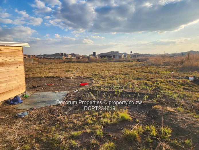 Prime 1250m² Residential Stand for Sale in Sandton Park, Harare West